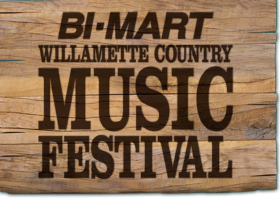 Bi-Mart Willamette Country Music Festival, August 14-16