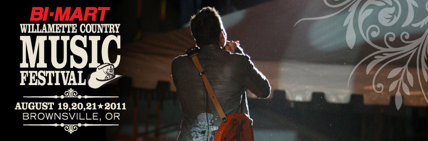 Welcome To The Bi-Mart Willamette Country Music Festival